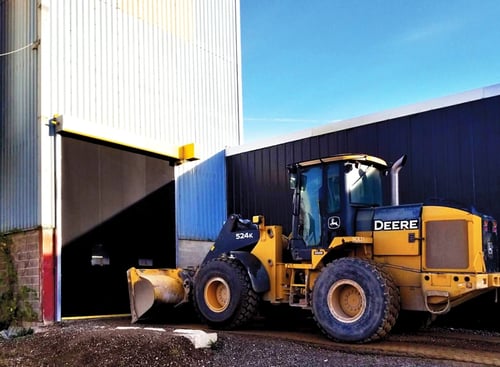 RD Industrial Rubber Roll-Up Door