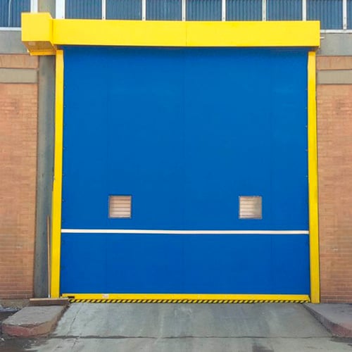 RD Rubber Industrial Overhead Door for Large Openings