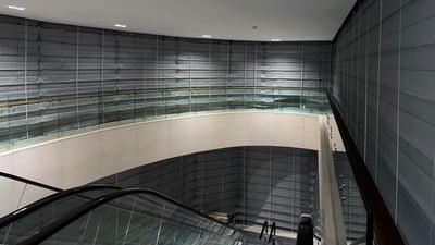 RD Won Door Accodrion Fire Protective Smoke Curtain