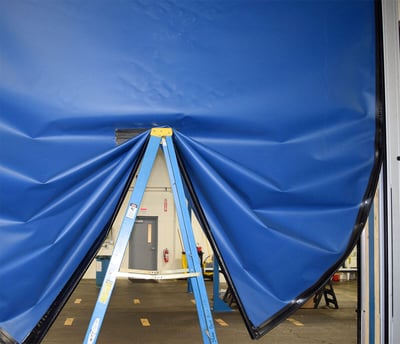 RD flexible fabric roll-up door