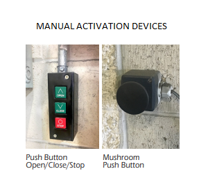 RD manual activation devices