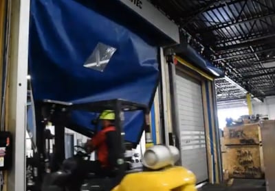 RD self-repairing fabric high-speed door